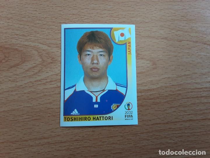 Figurine di Calcio: CROMO FUTBOL MUNDIAL 2002 EDITORIAL PANINI 538.HATTORI-JAPON-NUNCA PEGADO-TRASERA EN AZUL