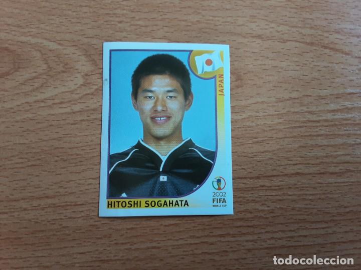 Figurine di Calcio: CROMO FUTBOL MUNDIAL 2002 EDITORIAL PANINI 548.SOGAHATA-JAPON-NUNCA PEGADO-TRASERA EN AZUL