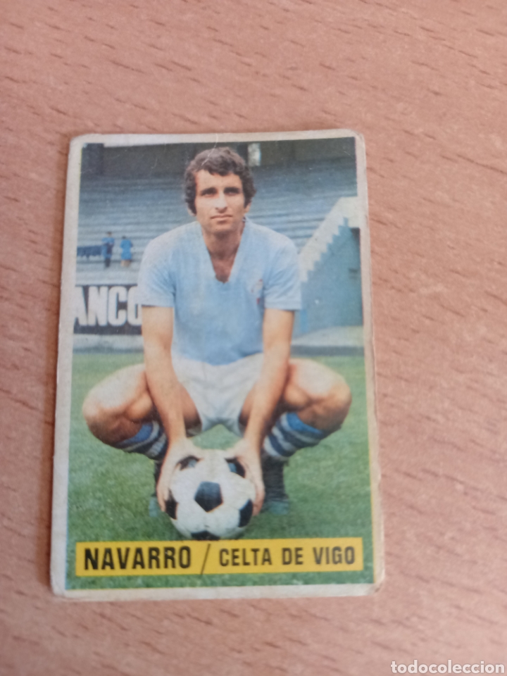Figurine di Calcio: Navarro Celta de Vigo liga 1974 1975 74 75 ediciones este