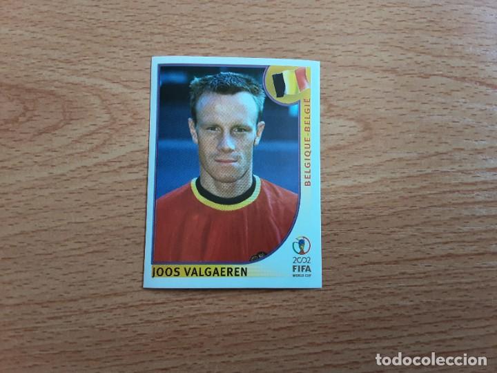 Figurine di Calcio: CROMO FUTBOL MUNDIAL 2002 EDITORIAL PANINI 555.VAGAEREN-BELGICA-NUNCA PEGADO-TRASERA EN AZUL