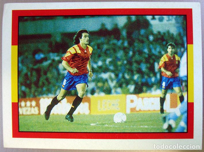Fu&szlig;ball-Sticker: CROMO ALBUM ESPA&Ntilde;A 94 CAMPEONATO MUNDIAL FUTBOL USA 94 DE MUNDICROMO SPORT N&ordm; 67 LOPEZ (SIN PEGAR)