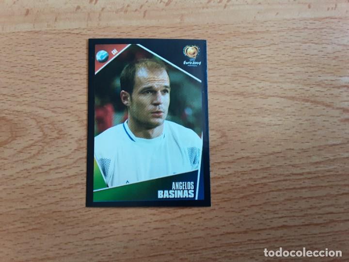 Cartes &agrave; collectionner de Football: CROMO FUTBOL EURO 2004 EDITORIAL PANINI 44.BASINAS-GRECIA-NUNCA PEGADO