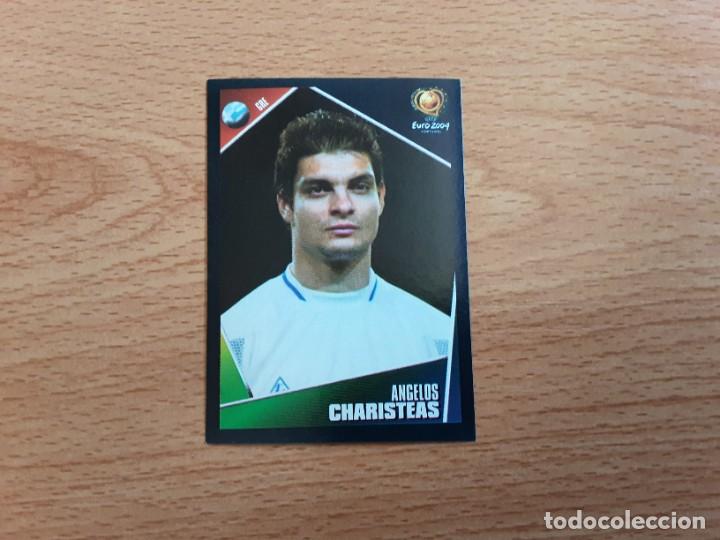 Cromos de f&uacute;tbol: CROMO FUTBOL EURO 2004 EDITORIAL PANINI 46.CHARISTEAS-GRECIA-NUNCA PEGADO