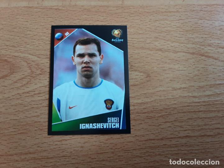 Cartes &agrave; collectionner de Football: CROMO FUTBOL EURO 2004 EDITORIAL PANINI 54.IGNASHEVITCH-RUSIA-NUNCA PEGADO