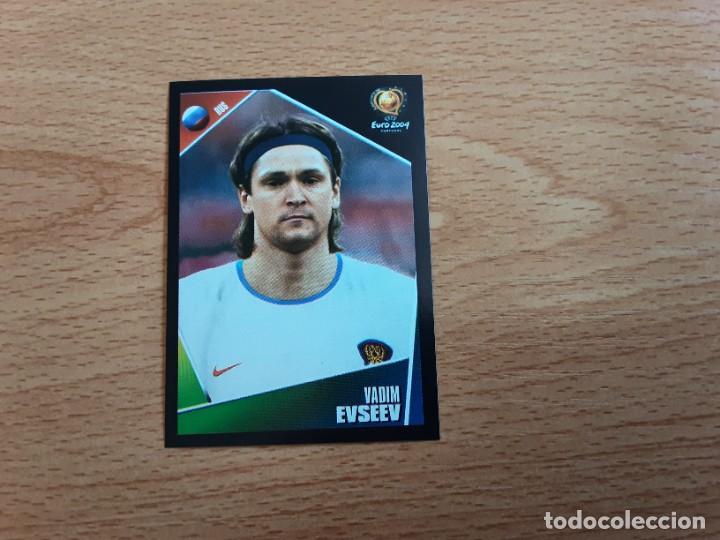 Cromos de f&uacute;tbol: CROMO FUTBOL EURO 2004 EDITORIAL PANINI 56.EVSEEV-RUSIA-NUNCA PEGADO