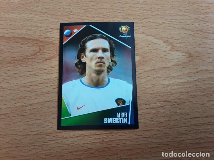 Cromos de f&uacute;tbol: CROMO FUTBOL EURO 2004 EDITORIAL PANINI 58.SMERTIN-RUSIA-NUNCA PEGADO