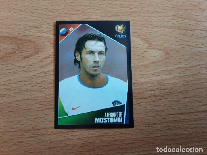 Cromos de F&uacute;tbol: CROMO FUTBOL EURO 2004 EDITORIAL PANINI 62.MOSTOVOI-RUSIA-NUNCA PEGADO