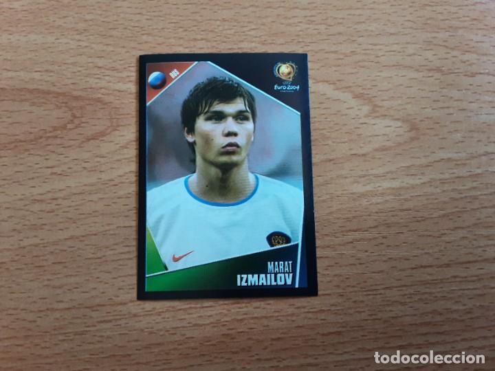 Cromos de f&uacute;tbol: CROMO FUTBOL EURO 2004 EDITORIAL PANINI 64.IZMAILOV-RUSIA-NUNCA PEGADO