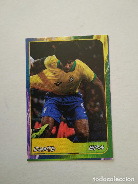 Fu&szlig;ball-Sticker: 19 DANTE BRASIL CROMO STICKER FUTBOL MUNDIAL 2014 WORLD SOCCER CHAMPIONSHIP SCHOOL SHOP