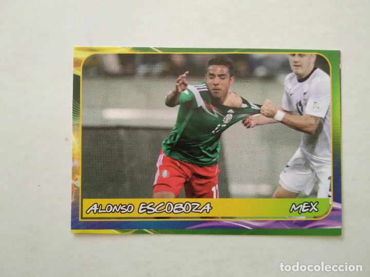 Football Stickers: 50 ALONSO ESCOBOZA M&Eacute;XICO CROMO STICKER FUTBOL MUNDIAL 2014 WORLD SOCCER CHAMPIONSHIP SCHOOL SHOP