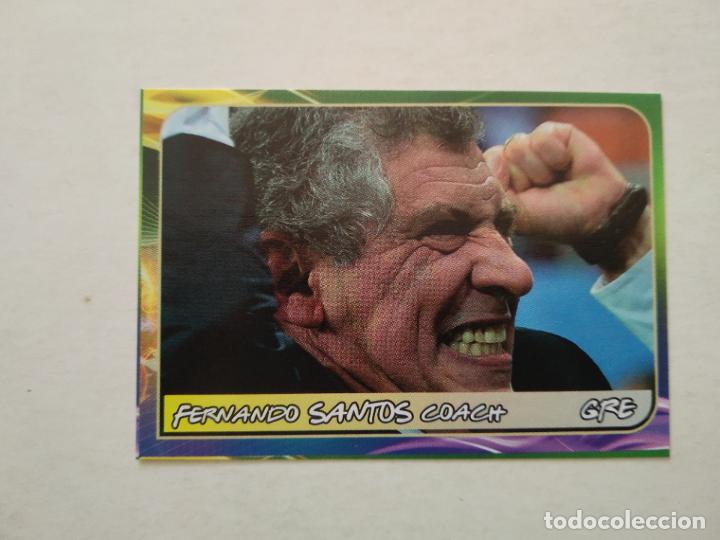 Fu&szlig;ball-Sticker: 140 FERNANDO SANTOS GRECIA CROMO FUTBOL MUNDIAL 2014 WORLD SOCCER CHAMPIONSHIP SCHOOL SHOP