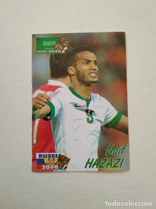 Cromos de F&uacute;tbol: 31 NAIF HAZAZI ARABIA SAUDITA STICKER CROMO FUTBOL MUNDIAL 2018 SCHOOL SHOP WORLD CUP