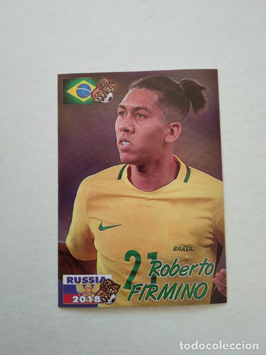 Fu&szlig;ball-Sticker: 249 FIRMINO BRASIL STICKER CROMO FUTBOL MUNDIAL 2018 WORLD CUP COLECCI&Oacute;N SCHOOL SHOP