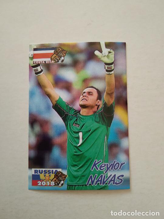 Cromos de f&uacute;tbol: 266 KEYLOR NAVAS COSTA RICA STICKER CROMO FUTBOL MUNDIAL 2018 WORLD CUP COLECCI&Oacute;N SCHOOL SHOP