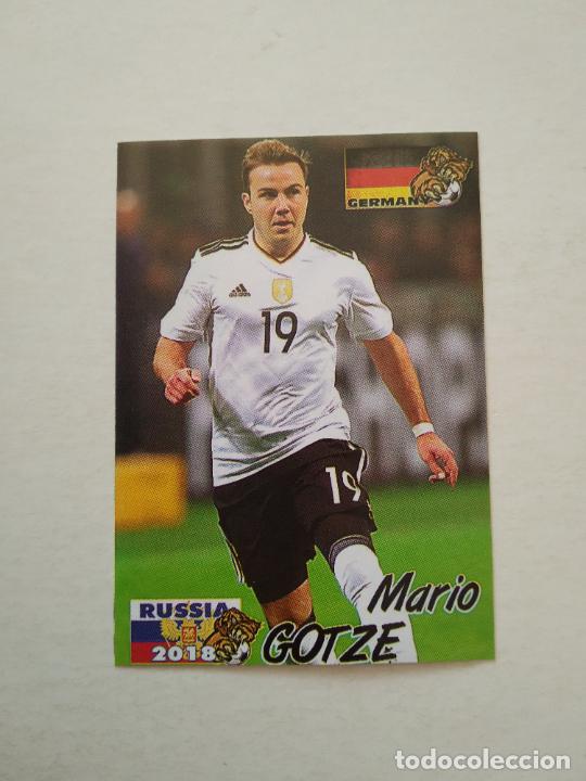 Fu&szlig;ball-Sticker: 303 GOTZE ALEMANIA STICKER CROMO FUTBOL MUNDIAL 2018 WORLD CUP COLECCI&Oacute;N SCHOOL SHOP