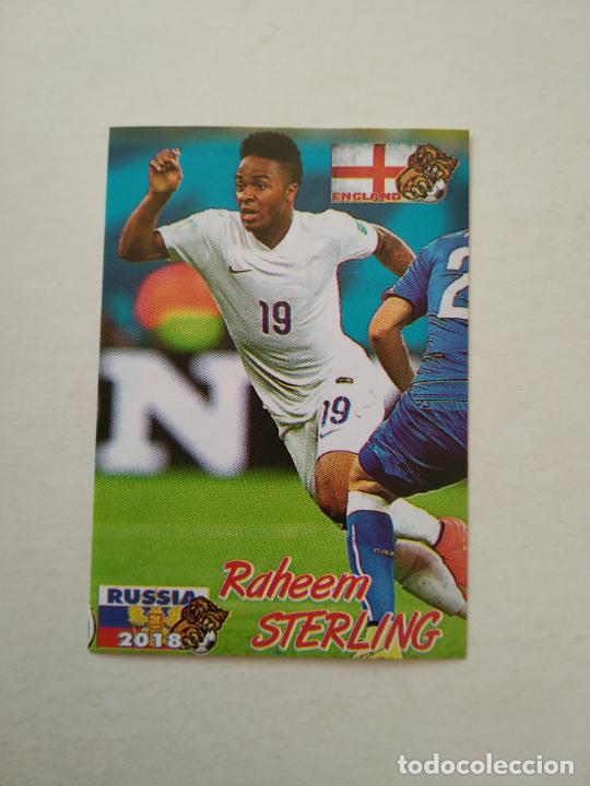 Fu&szlig;ball-Sticker: 397 STERLING INGLATERRA STICKER CROMO FUTBOL MUNDIAL 2018 WORLD CUP COLECCI&Oacute;N SCHOOL SHOP