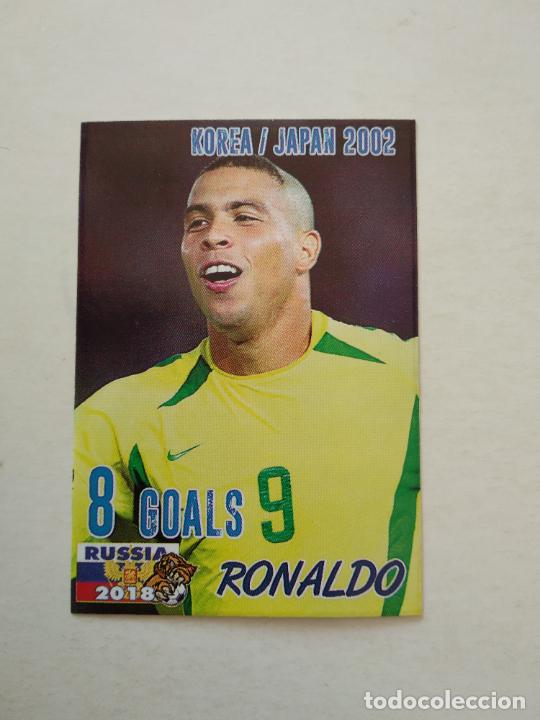 Cartes &agrave; collectionner de Football: 488 RONALDO M&Aacute;XIMO GOLEADOR WORLD CUP COREA JAPON 2002 CROMO FUTBOL MUNDIAL 2018 SCHOOL SHOP