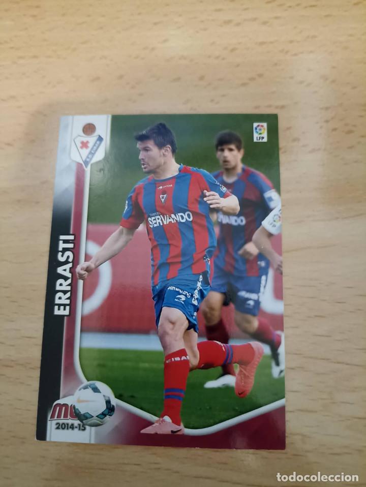 Cromos de f&uacute;tbol: Megacracks 14/15. 137- Errasti. Eibar. - Foto 1