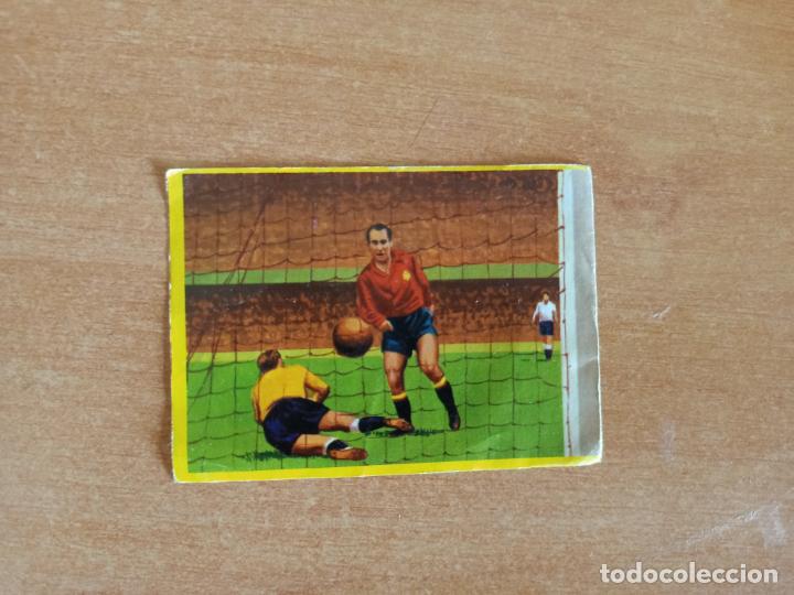 Cromos de f&uacute;tbol: CROMO ZARRA N&ordm;23- FUTBOL EN ACCION DANONE. MUNDIAL 1982. SIN PEGAR. MUY BUEN ESTADO.
