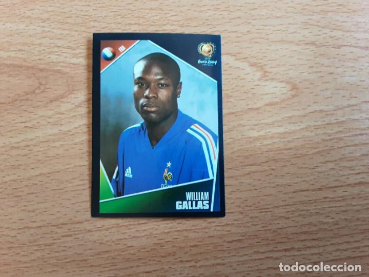 Cromos de f&uacute;tbol: CROMO FUTBOL EURO 2004 EDITORIAL PANINI 96.GALLAS-FRANCIA-NUNCA PEGADO