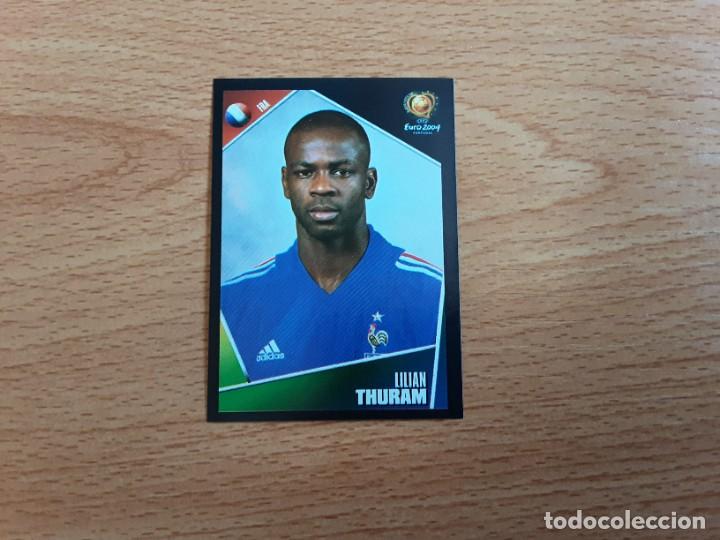 Fu&szlig;ball-Sticker: CROMO FUTBOL EURO 2004 EDITORIAL PANINI 100.THURAM-FRANCIA-NUNCA PEGADO
