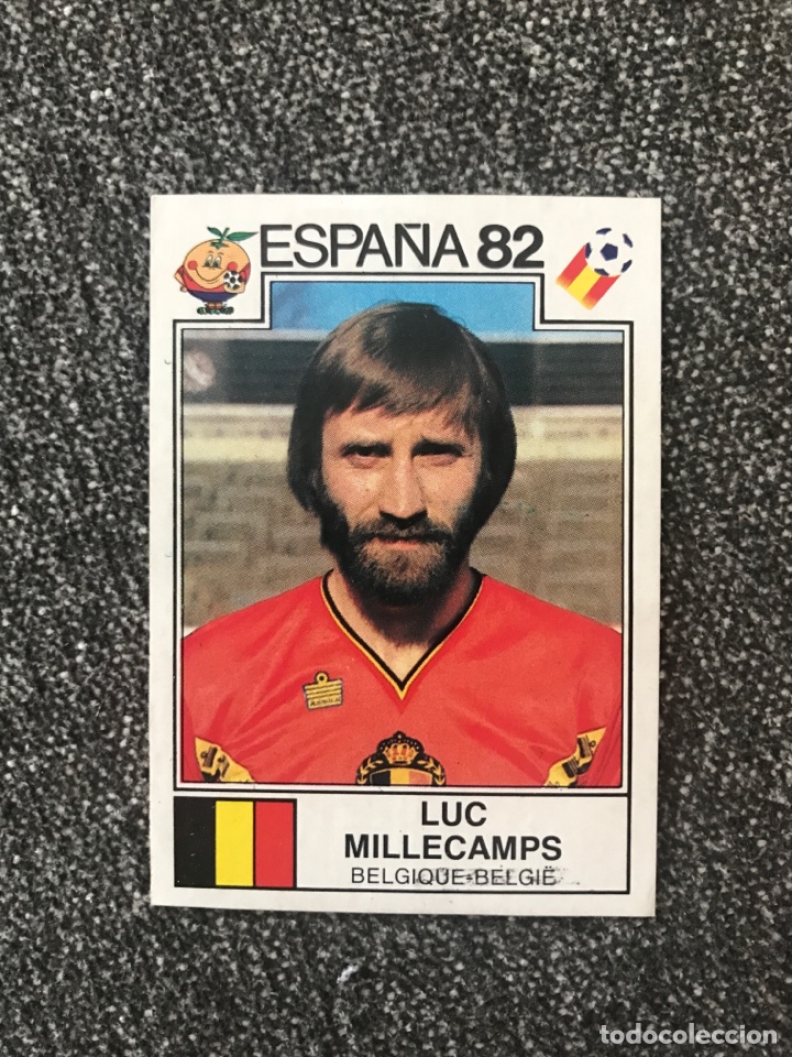Cromos de F&uacute;tbol: Cromo panini mundial Espa&ntilde;a 82 n&uacute;mero 205 Millecamps - Sticker album World cup Spain 1982