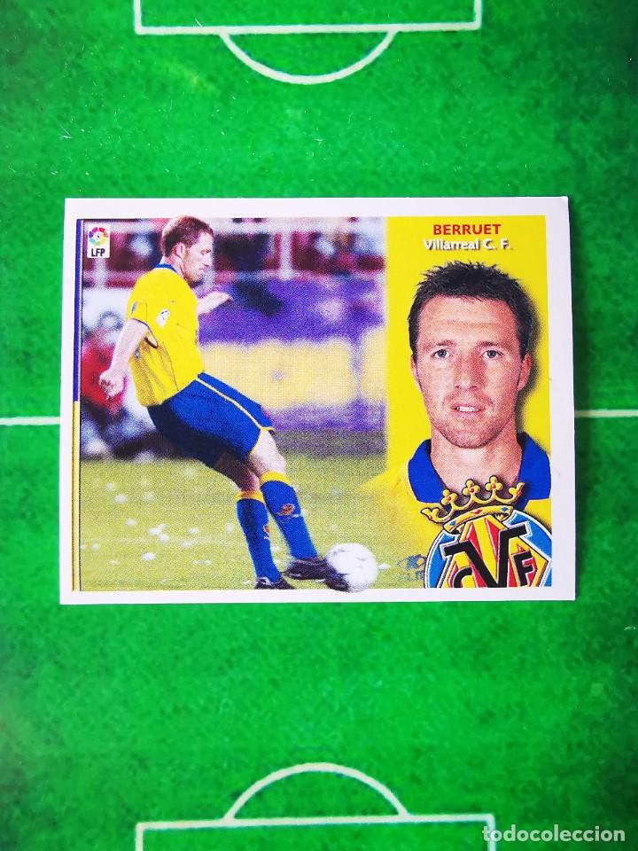 Figurine di Calcio: CROMO FUTBOL 02 03 SIN PEGAR LIGA ESTE 2002 2003 VILLARREAL CF BERRUET