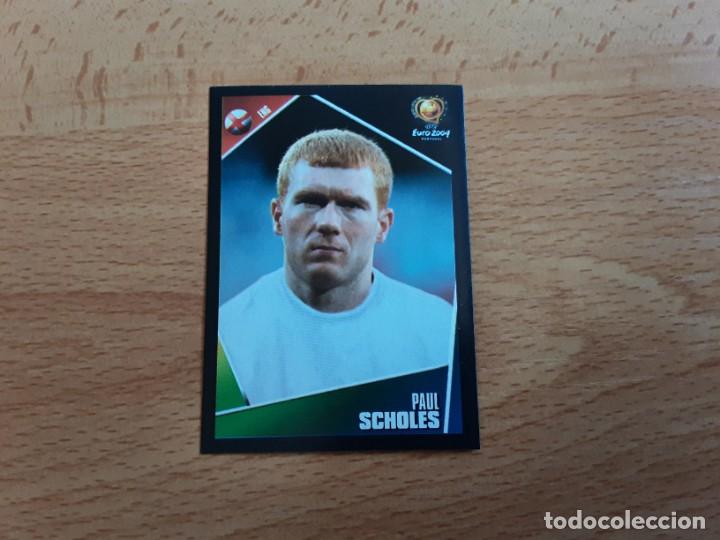 Fu&szlig;ball-Sticker: CROMO FUTBOL EURO 2004 EDITORIAL PANINI 125.SCHOLES-INGLATERRA-NUNCA PEGADO