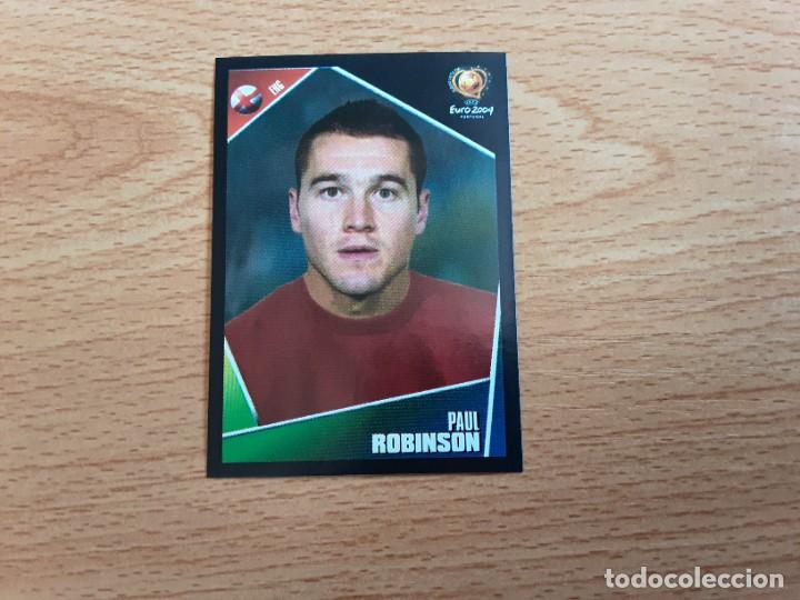 Cromos de f&uacute;tbol: CROMO FUTBOL EURO 2004 EDITORIAL PANINI 134.ROBINSON-INGLATERRA-NUNCA PEGADO