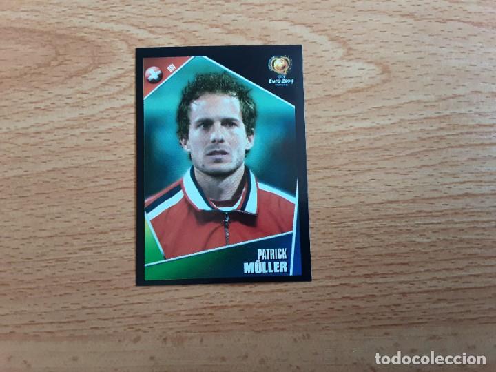 Cromos de f&uacute;tbol: CROMO FUTBOL EURO 2004 EDITORIAL PANINI 140.MULLER-SUIZA-NUNCA PEGADO