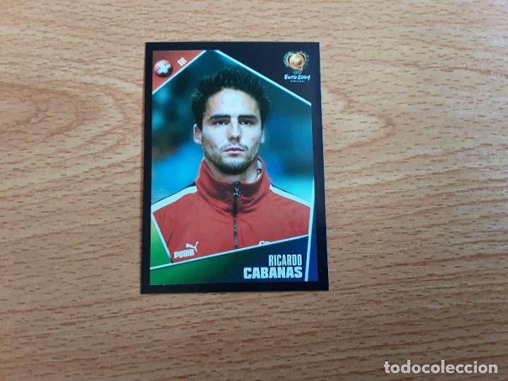 Cartes &agrave; collectionner de Football: CROMO FUTBOL EURO 2004 EDITORIAL PANINI 149.CABANAS-SUIZA-NUNCA PEGADO