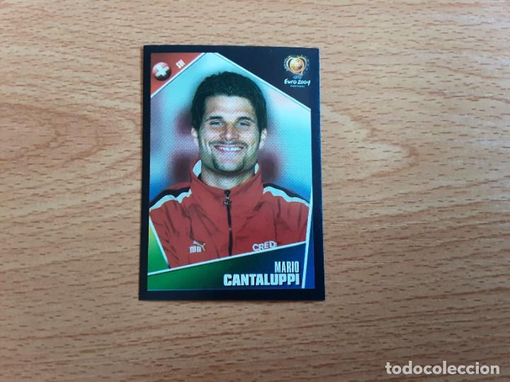 Fu&szlig;ball-Sticker: CROMO FUTBOL EURO 2004 EDITORIAL PANINI 150.CANTALUPPI-SUIZA-NUNCA PEGADO