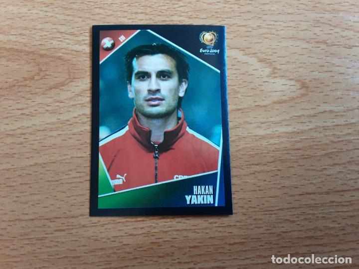 Football Stickers: CROMO FUTBOL EURO 2004 EDITORIAL PANINI 151.YAKIN-SUIZA-NUNCA PEGADO