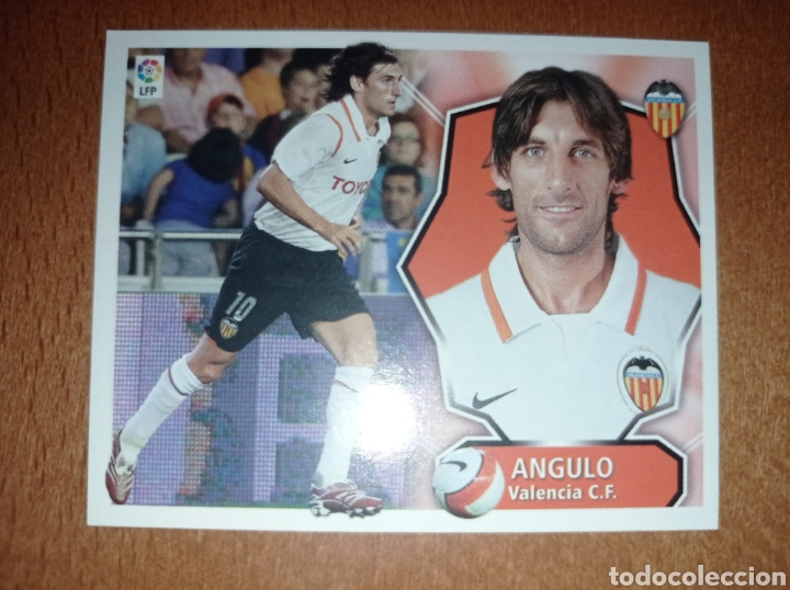 Cromos de f&uacute;tbol: Angulo liga este 08/09 Valencia - Foto 1