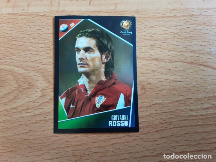 Fu&szlig;ball-Sticker: CROMO FUTBOL EURO 2004 EDITORIAL PANINI 167.ROSSO-CROACIA-NUNCA PEGADO