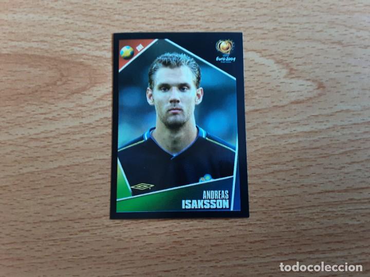 Fu&szlig;ball-Sticker: CROMO FUTBOL EURO 2004 EDITORIAL PANINI 180.ISAKSSON-SUECIA-NUNCA PEGADO