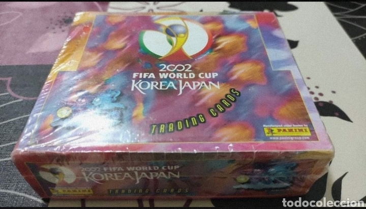 Copa del Mundo FIFA 2002 Panini Corea Japón Trading Cards Caja Sellada ~!!! 
