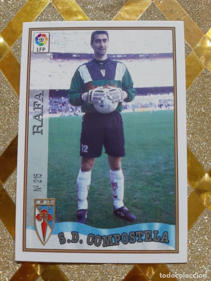Fu&szlig;ball-Sticker: CROMOS DE FUTBOL NUMERO 215 RAFA COMPOSTELA LAS FICHAS DE LA LIGA 97 - 98 MUNDICROM0 !