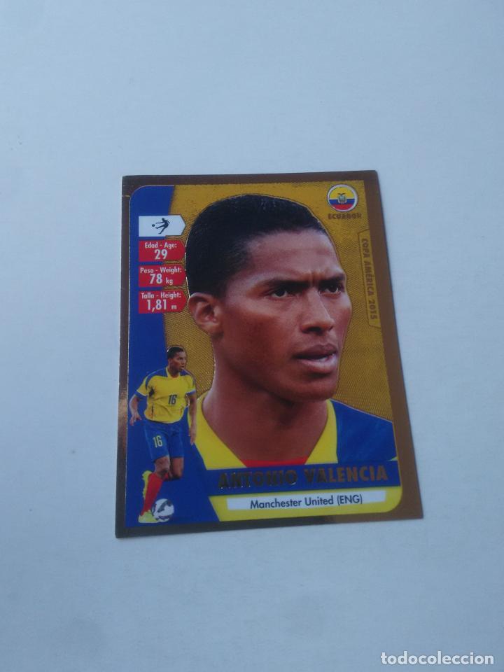 Cromos de f&uacute;tbol: 71 ANTONIO VALENCIA SELECCI&Oacute;N ECUADOR STICKER CROMO FUTBOL COPA AM&Eacute;RICA 2015 NAVARRETE CAPRI