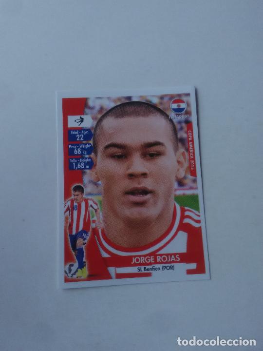 Cartes &agrave; collectionner de Football: 147 JORGE ROJAS SELECCI&Oacute;N PARAGUAY STICKER CROMO FUTBOL COPA AM&Eacute;RICA 2015 NAVARRETE CAPRI