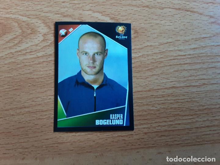Cromos de f&uacute;tbol: CROMO FUTBOL EURO 2004 EDITORIAL PANINI 245.BOGELUND-DINAMARCA-NUNCA PEGADO