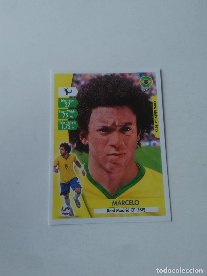 Cromos de Futebol: 193 MARCELO SELECCI&Oacute;N BRASIL STICKER CROMO FUTBOL COPA AM&Eacute;RICA 2015 NAVARRETE CAPRI