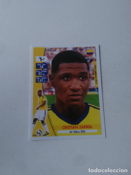Cromos de Futebol: 208 ZAPATA SELECCI&Oacute;N COLOMBIA STICKER CROMO FUTBOL COPA AM&Eacute;RICA 2015 NAVARRETE CAPRI