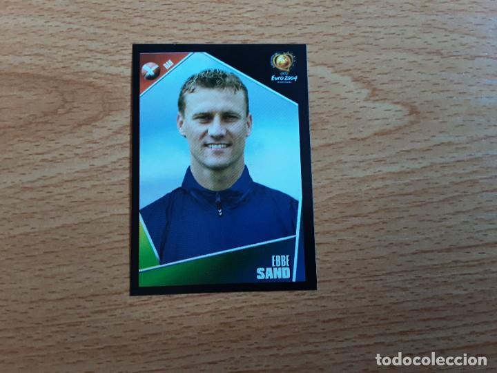 Cromos de f&uacute;tbol: CROMO FUTBOL EURO 2004 EDITORIAL PANINI 251.SAND-DINAMARCA-NUNCA PEGADO