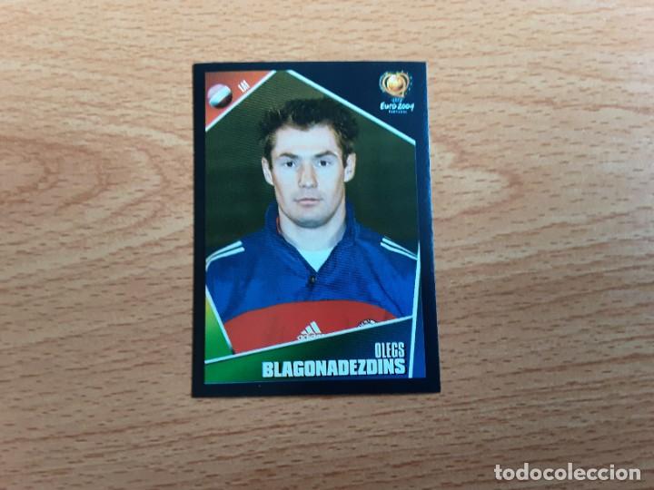 Fu&szlig;ball-Sticker: CROMO FUTBOL EURO 2004 EDITORIAL PANINI 256.BLAGONADEZDINS-LETONIA-NUNCA PEGADO