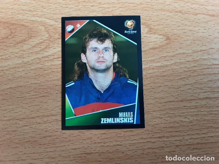 Cromos de Futebol: CROMO FUTBOL EURO 2004 EDITORIAL PANINI 258.ZEMLINSKIS-LETONIA-NUNCA PEGADO