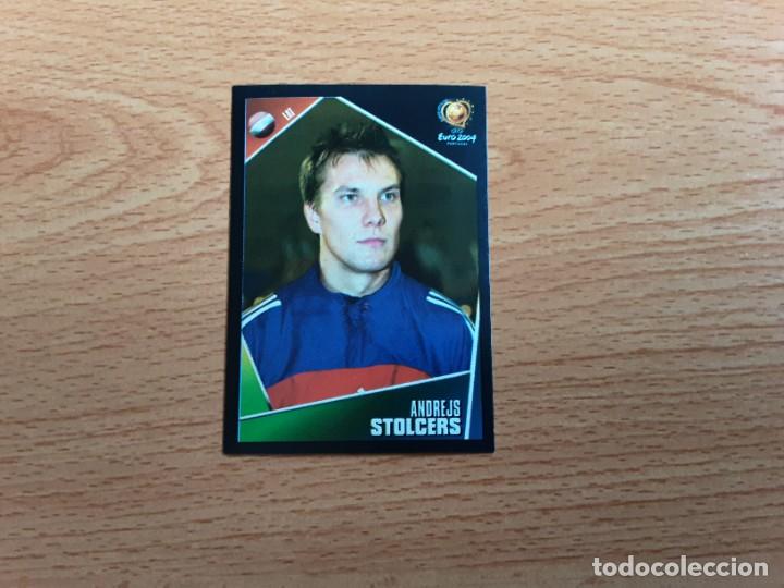Fu&szlig;ball-Sticker: CROMO FUTBOL EURO 2004 EDITORIAL PANINI 267.STOLCERS-LETONIA-NUNCA PEGADO
