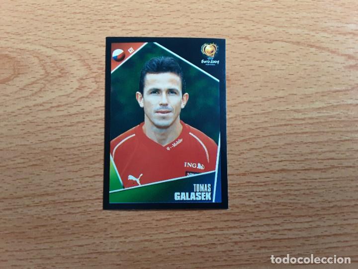 Cromos de f&uacute;tbol: CROMO FUTBOL EURO 2004 EDITORIAL PANINI 282.GALASEK-REPUBLICA CHECA-NUNCA PEGADO
