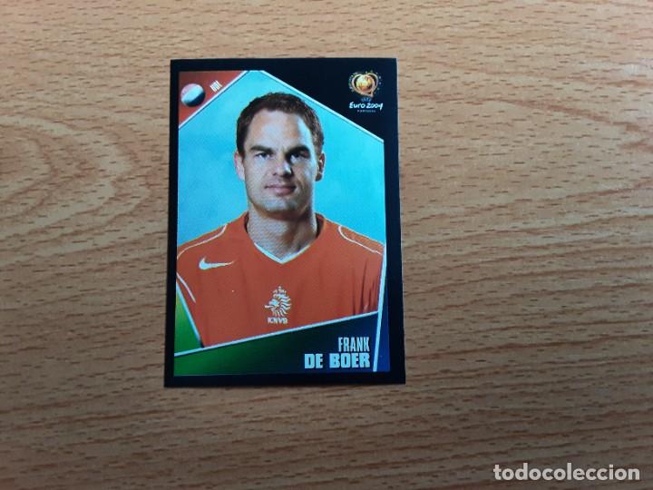 Cromos de f&uacute;tbol: CROMO FUTBOL EURO 2004 EDITORIAL PANINI 320.FRANK DE BOER-HOLANDA-NUNCA PEGADO