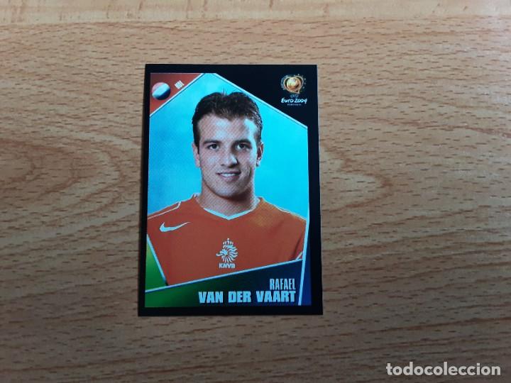 Football Stickers: CROMO FUTBOL EURO 2004 EDITORIAL PANINI 325.VAN DER VAART-HOLANDA-NUNCA PEGADO